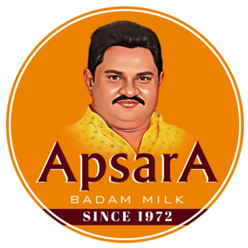 apsara badam milk logo